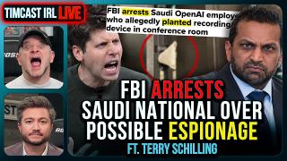 FBI ARRESTS Saudi National Over Possible ESPIONAGE At OpenAI | Timcast IRL