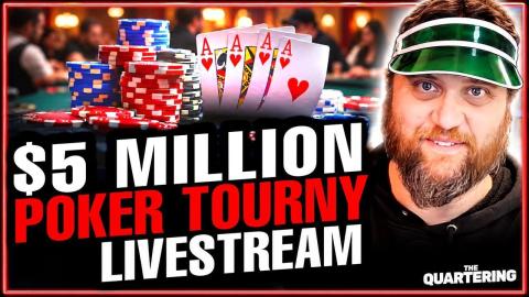 Competing In 5 Million Dollar Poker Event PLUS A Viewer Tournament!