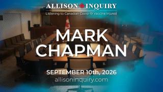 Allison Inquiry | Mark Chapman | Day 3 September 10th, 2026