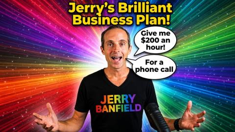 Jerry Banfield Bans All Questions | "You Have To Pay Me To Talk To You! COMEDY GOLD!