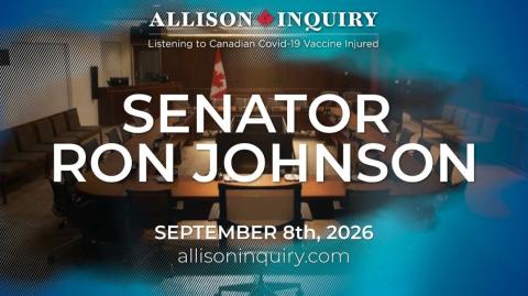 Allison Inquiry | Sentaor Ron Johnson | Day 1 September 8th, 2026