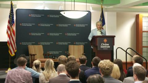 Governor DeSantis Delivers Remarks at The University of Texas Civitas Institute