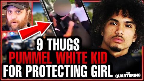 9 THUGS Attack White Hero & Instantly Regret It