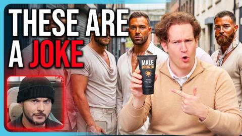 Tate Brown ROASTS Cringe Masculine Products, Male BRONZER