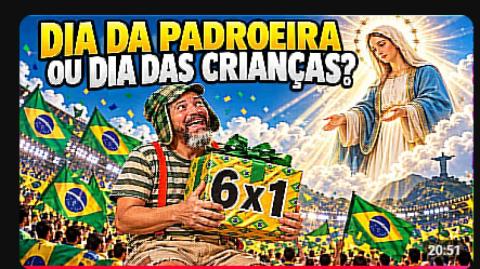 Feriadão da Padroeira, mas a senzala continua na terça!