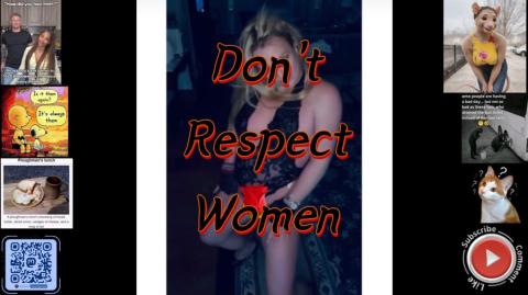Don't respect women