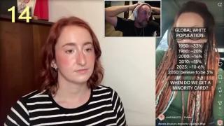 Jewish Woman, Ileana Justine, Seethes Over The Efforts To Preserve The White Race - Replacement Fail