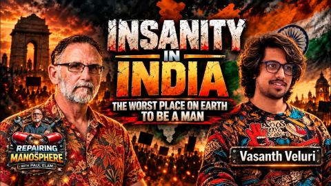 INSANITY IN INDIA: The Worst Place on Earth to Be a Man w/ Vasanth Veluri