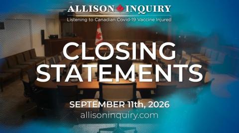 Allison Inquiry | Closing Statements | Day 4 September 11th, 2026