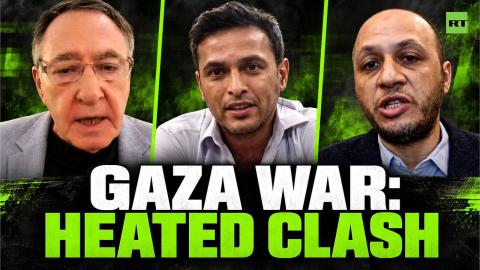 ‘Under-proportionate’? Israeli analyst clashes with Palestinians over Gaza war