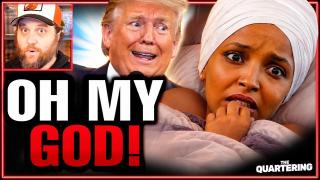 Ilhan Omar ADMITS Fraud Accidently In TRAINWRECK Interview & FLEES DC Home