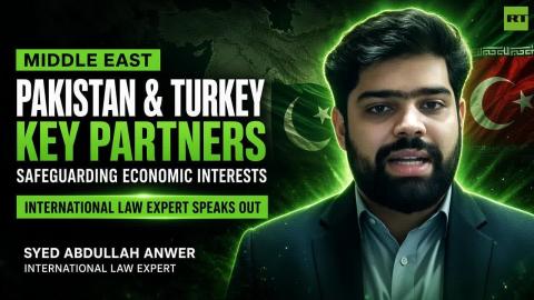 'The only viable solution they’ve found is in Turkey and Pakistan' — Syed Abdullah Anwer