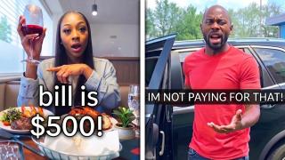Man WALKS OUT After Gold Digger Tries To USE HIM on First Date...