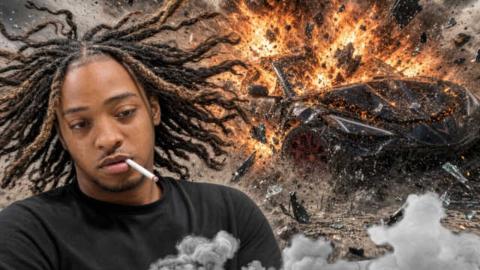 Teen Youths Rent a Corvette & Immediately Crash It Then Flee