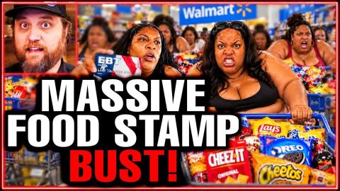 SNAP Scammers RAGE As Immigrants STEALING Food Stamps Busted