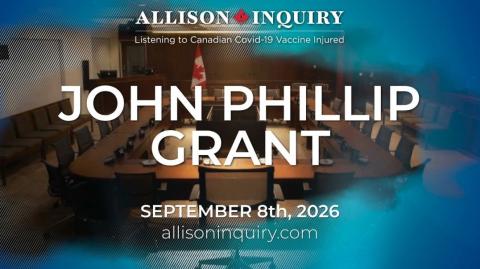 Allison Inquiry | John Philip Grant | Day 1 September 8th, 2026