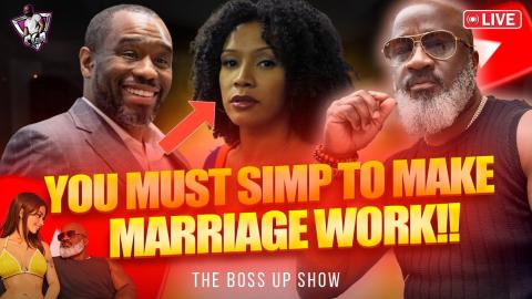 Marc LaMont Hill's Wife Humiliated Him | Why Men Must S*mp To Make Marriage Work