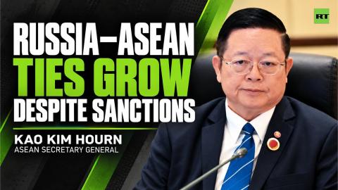 ASEAN chief on Russia ties, US tariffs and Hormuz energy crisis