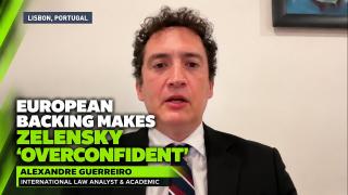 European backing makes Zelensky ‘overconfident’ — Alexandre Guerreiro