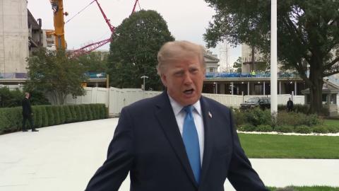 President Trump Gaggles with Press Upon Departure from the White House, Oct. 3, 2026