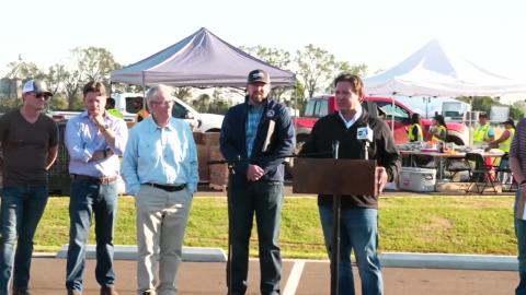 Governor DeSantis Provides Update on Hurricane Isaias Recovery Efforts in Jay