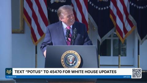 President Trump and the First Lady Sign an Executive Order