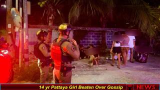 14 yr Pattaya Girl Beaten Over Gossip