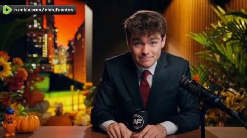 Nick Fuentes: "It's the Groypers vs. everybody... Our mission statement is Europe, the West, and..."