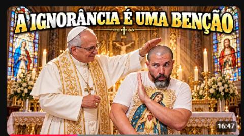 Papa Leão XIV recorre à Ciência (e não a Deus) para retirar nódulo no pulmão!